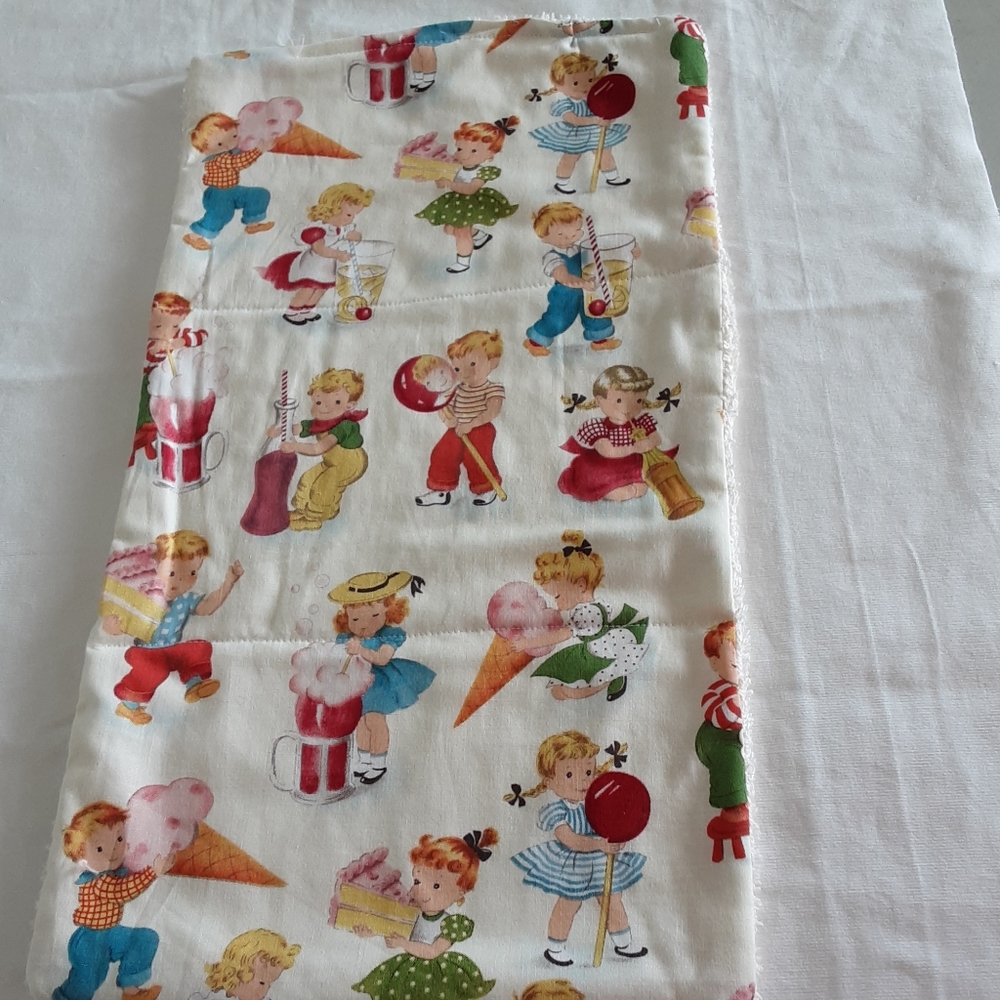 Baby burp cloth